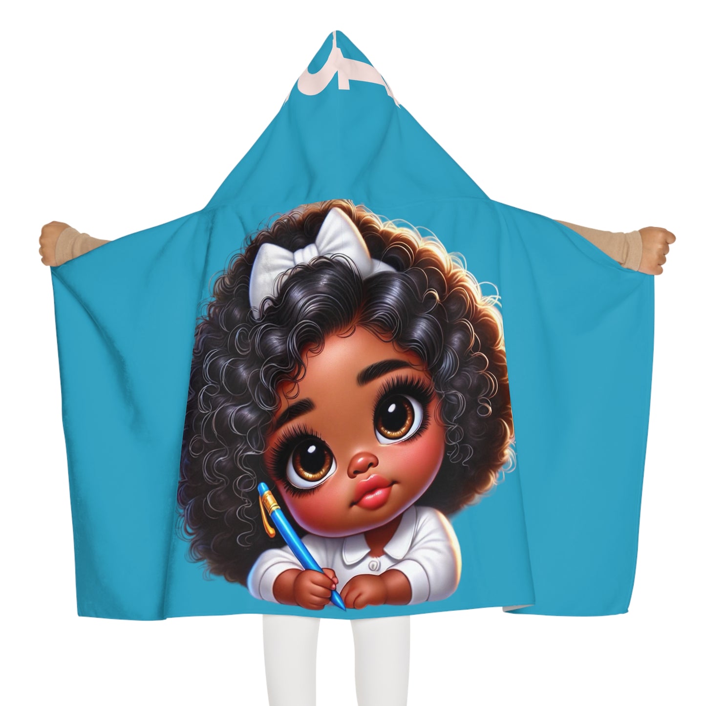 April Youth Hooded Towel