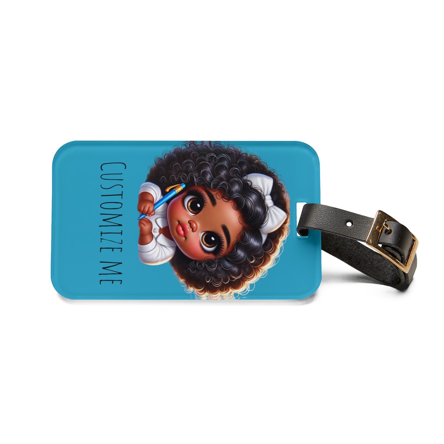 April Luggage Tag